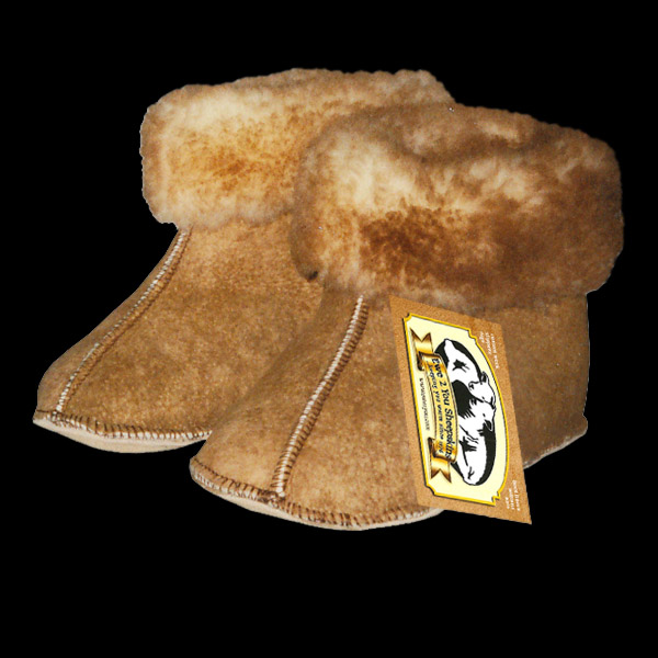 CHILDRENS SHEEPSKIN SLIPPERS